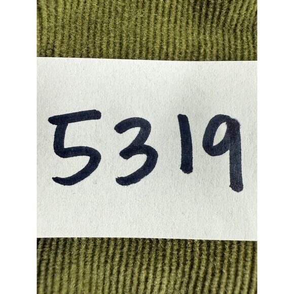 Louie Women's Straight Leg Corduroy Pants Green Size 6 - Picture 12 of 12